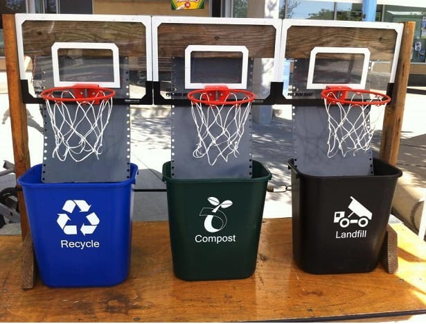 Basketball Trash Bins | Vicharoo
