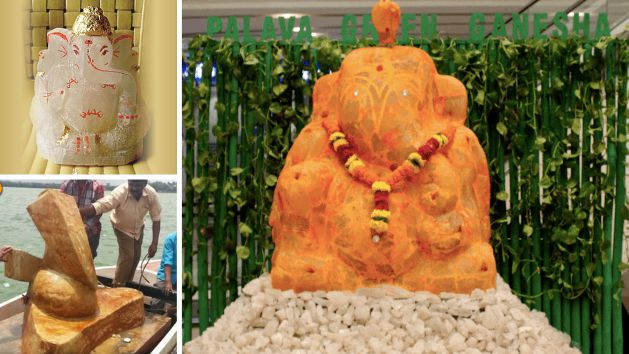 Eco friendly Alum Ganesha