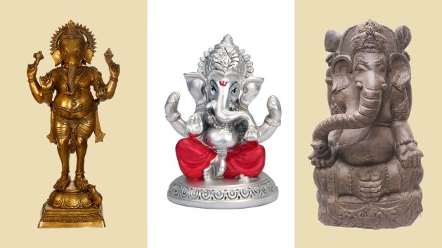 Permanent Ganesha idols
