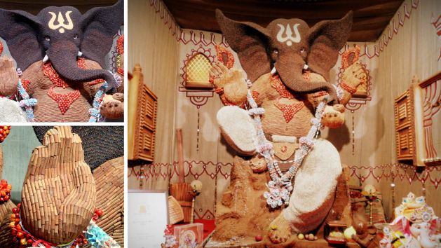 Masala Ganesha: Made up of Indian spices