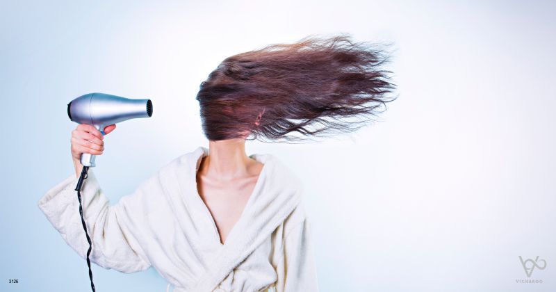 Dry your clothes with a hair-dryer | Vicharoo