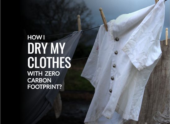 How to dry clothes with zero carbon footprint | Low-cost DIY | Vicharoo