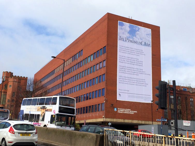 The poem - "In Praise of Air" can actually clean the air