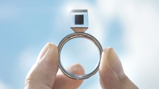 "Smog free rings" made up of collected pollution