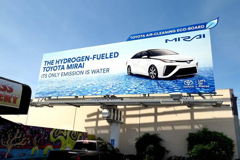 Air Cleaning Eco Billboard by Toyota