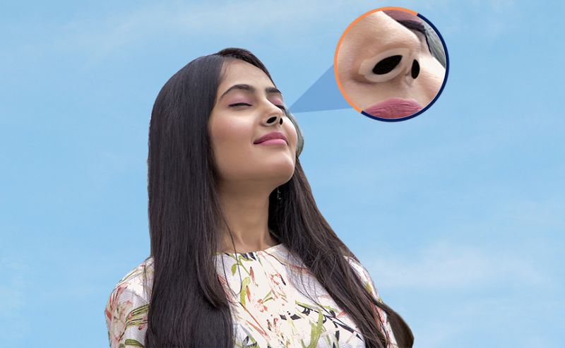 Air purifying nasal filters