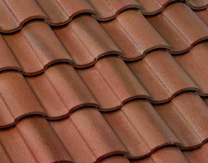 Air purifying roof tiles
