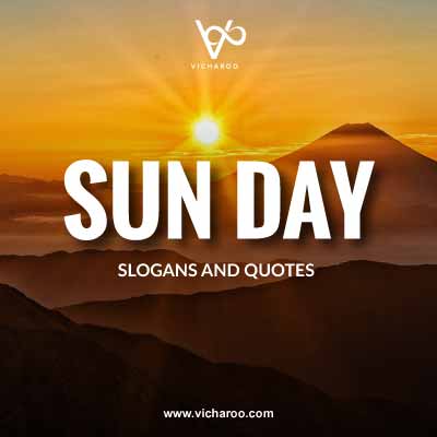 Sun Day Slogans and Quotes