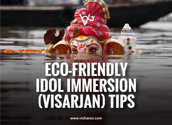 Eco friendly Ganesha festival POP idol immersion / Ganesh visarjan